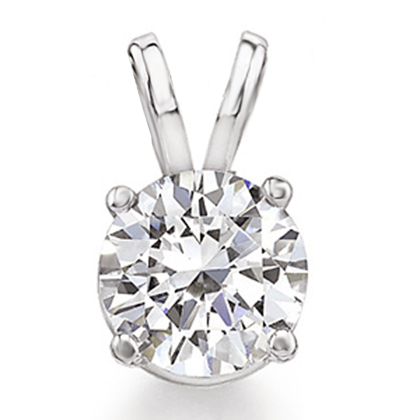 Diamond Solitaire Pendants - Dazzling Rock