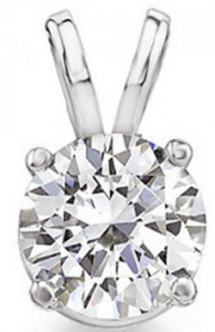 Diamond Solitaire Necklace