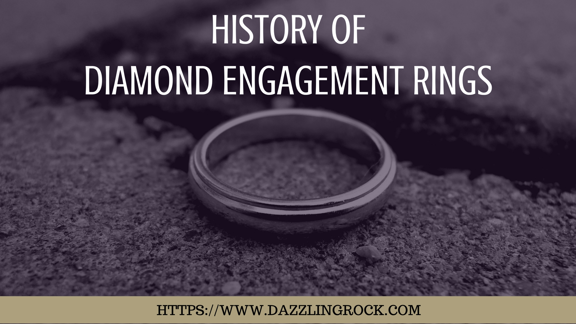 History of Diamond Engagement Rings - dazzlingrock.com