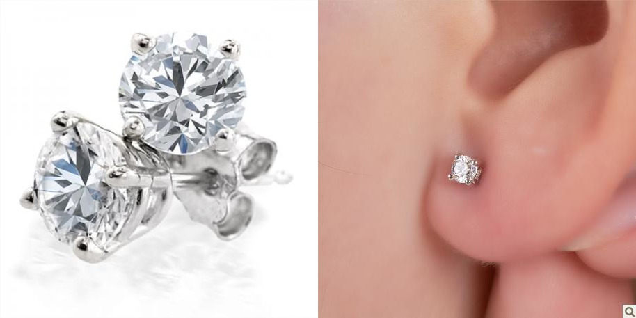How To Choose The Perfect Diamond Stud Earrings - Dazzling Rock