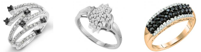 Right Hand Diamond Rings - diamond anniversary ring