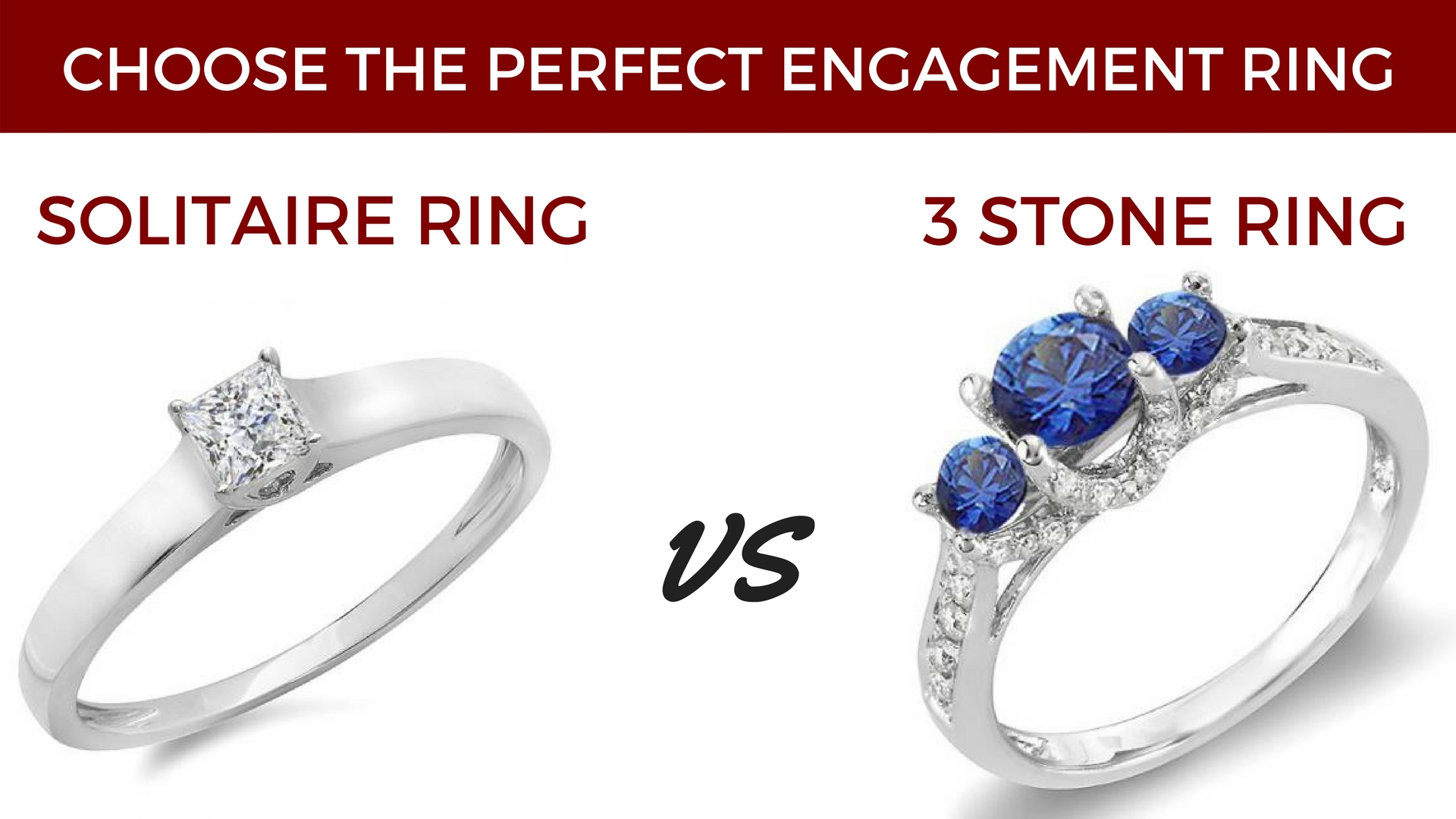 Solitaire vs Three Stone: Choose The Perfect Engagement Ring - Dazzling Rock