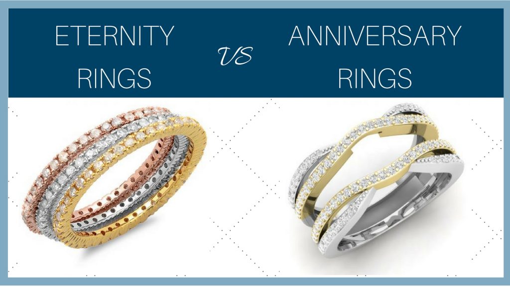Difference Between Eternity Ring & Anniversary Ring Dazzling Rock