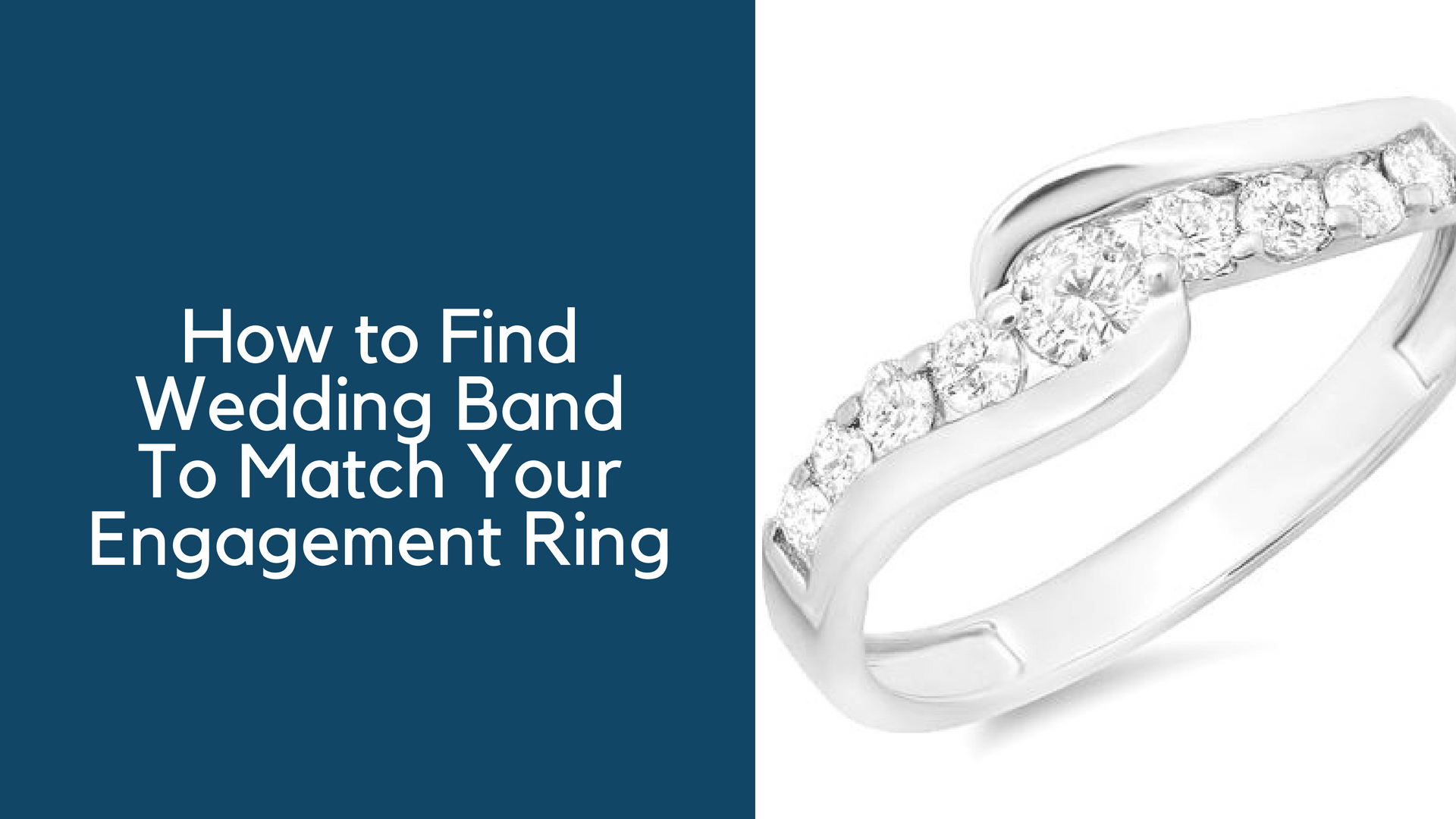 Finding a wedding band to match engagement on sale ring