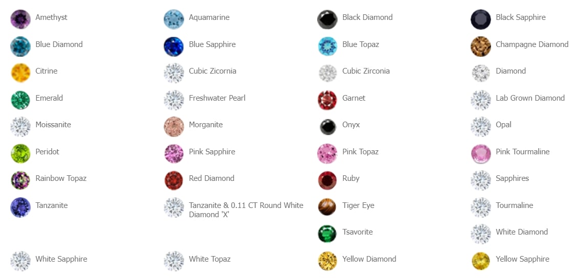 Gemstone Diamond Jewelry