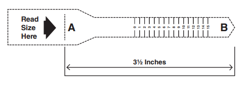 printable ring sizer tool