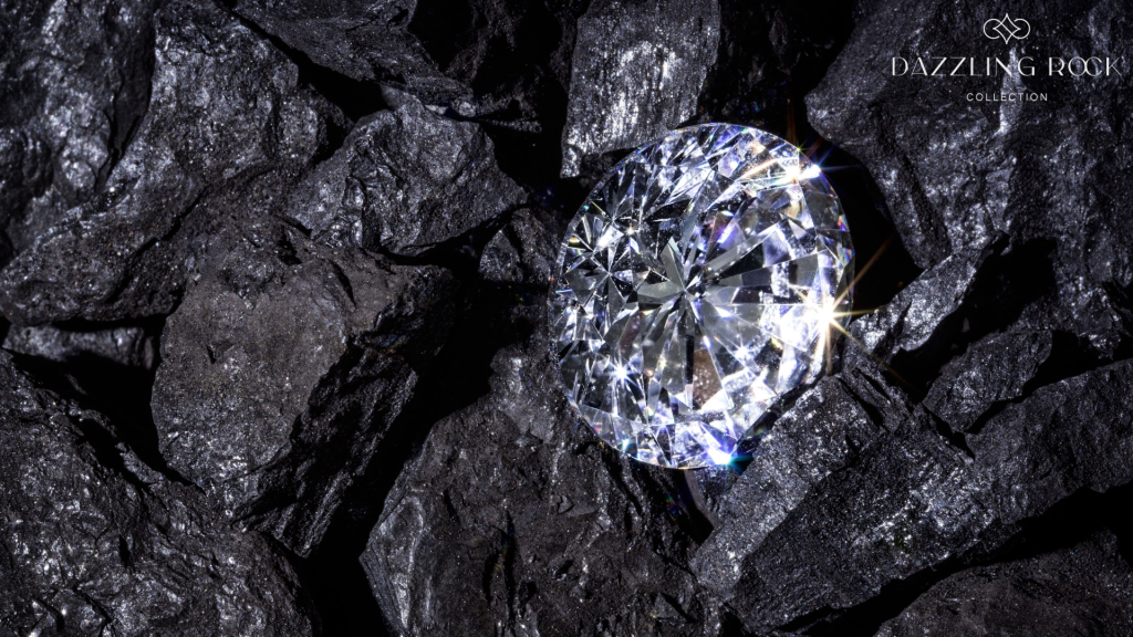 Lab-grown and natural diamonds